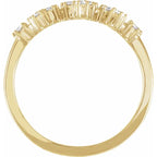 14K Yellow Gold 1/4 CTW Natural Diamond Sagittarius Constellation Ring