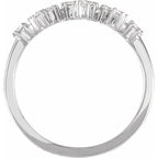 14K White Gold 1/5 CTW Natural Diamond Scorpio Constellation Ring