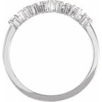14K White Gold 1/4 CTW Natural Diamond Sagittarius Constellation Ring