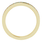 14K Yellow Gold Lab-Grown Alexandrite Stackable Ring