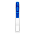14K White Gold Lab-Grown Blue Sapphire Stackable Ring
