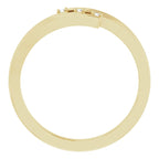 14K Yellow Gold .02 CTW Natural Diamond Ring