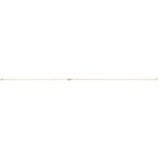 14K Yellow Gold .015 CTW Natural Diamond Off-Center Angel Wing 18" Necklace