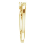14K Yellow Gold .07 CTW Natural Diamond Stackable Ring