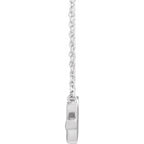 Sterling Silver Happy 16" Necklace