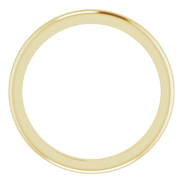 14K Yellow Gold Matching Band