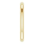 14K Yellow Gold Matching Band