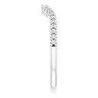 14K White Gold 1/6 CTW Natural Diamond Matching Band