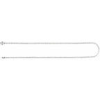 14K White Gold 7 1/4 CTW Lab-Grown Diamond 16" Necklace