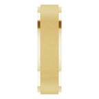 14K Yellow Gold 6 mm Knurled Pattern Band