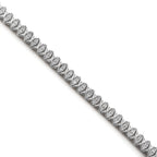 DiamondX 1 Carat Genuine Diamond X-Link Tennis Bracelet 7.50 inch in Sterling Silver