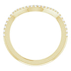 14K Yellow Gold 1/5 CTW Diamond Band