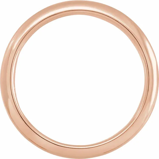 10K Rose Gold Claddagh Ring Size 11.5