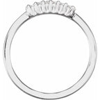 14K White Gold 1/3 CTW Lab-Grown Diamond Ring