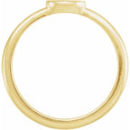 14K Yellow Gold Mama Ring