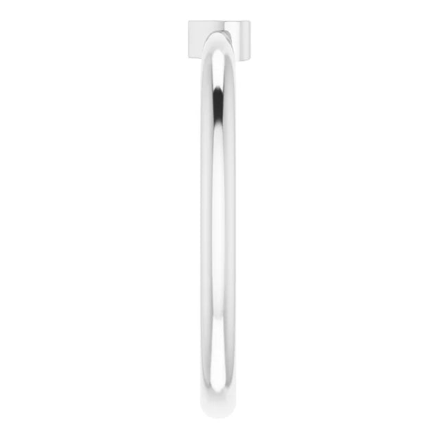 14K White Gold 1-Heart Family Engravable Ring