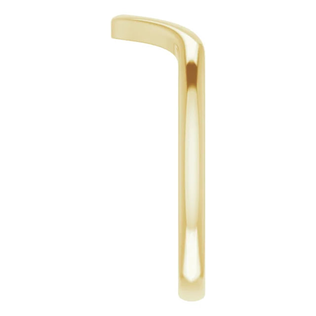 14K Yellow Gold Matching Band