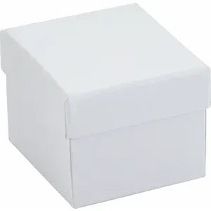 DiamondX 14k White Gold 1/4 Carat Solitaire Created White Diamond Stud Earrings (G-H, SI)