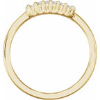 14K Yellow Gold 1/3 CTW Lab-Grown Diamond Ring