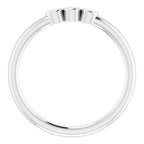 Sterling Silver 3-Circle Engravable Family Ring