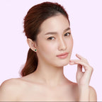 18k Rose Gold Plated 4 Ct Created Halo Heart Emerald Stud Earrings