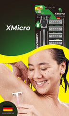 XMicro Razor and Shaving Cream For Men & Women